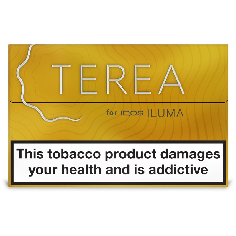 TEREA Yellow Tobacco Sticks for the IQOS Iluma Device (Pack of 20)